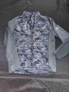 Sunice Men's Black Charcoal Camo Jacket